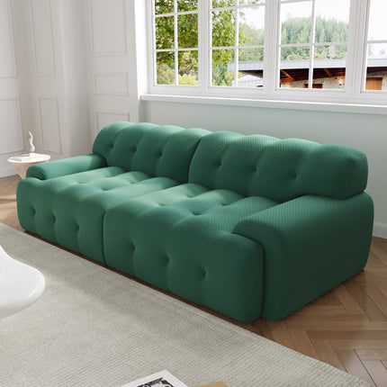 Solenza Bubble Horizon | 87" 2-3 Seater 3D-Knitted Sectional Sofa