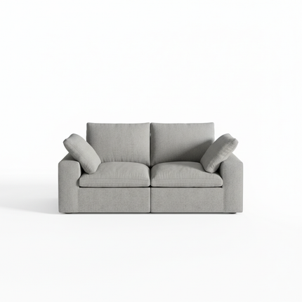 Solenza Nuvia | 80" Cloud Modular Sofa | Washable Linen