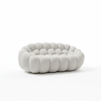 Solenza Bubble | 2-Seat Modular Loveseat | 3D-Knitted Fabric