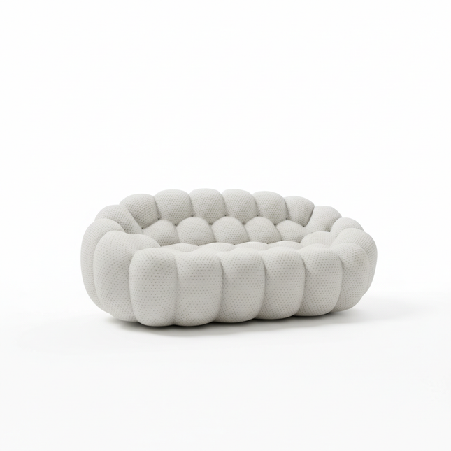 Solenza Bubble | 2-Seat Modular Loveseat | 3D-Knitted Fabric