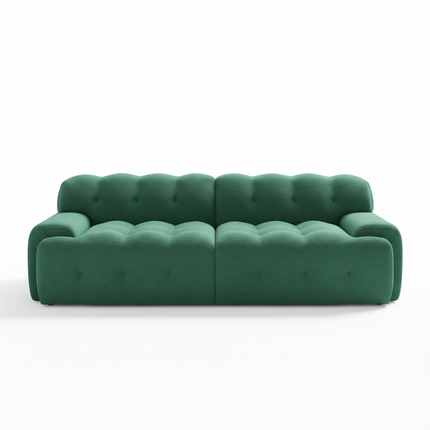 Solenza Bubble Horizon | 87" 2-3 Seater 3D-Knitted Sectional Sofa