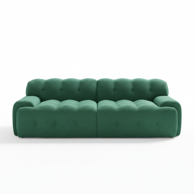 Solenza Bubble Horizon | 87" 2-3 Seater 3D-Knitted Sectional Sofa