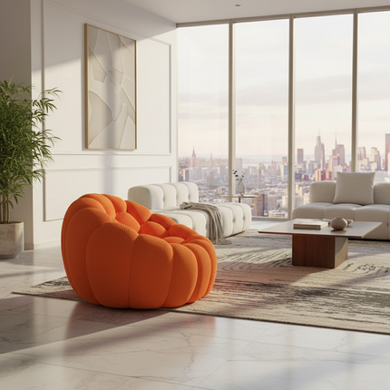 Solenza Bubble | 1-Seat Modular Sofa Chair | 3D-Knitted Fabric