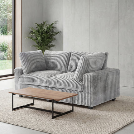 Solenza Palatina | 79" Cloud Modular 2-Seater Loveseat Sofa | Washable Plush Fabric