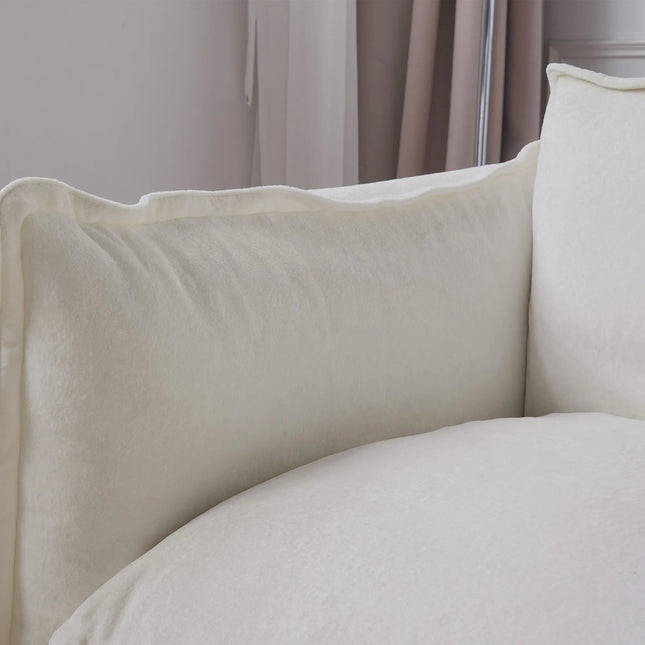 Solenza Aurora | 111" Cloud Modular 3-Seater Sofa - Washable Velvet