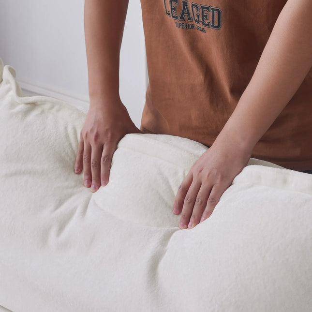 Solenza Aurora | 147" XL Cloud Modular 4-Seater Sofa - Washable Velvet